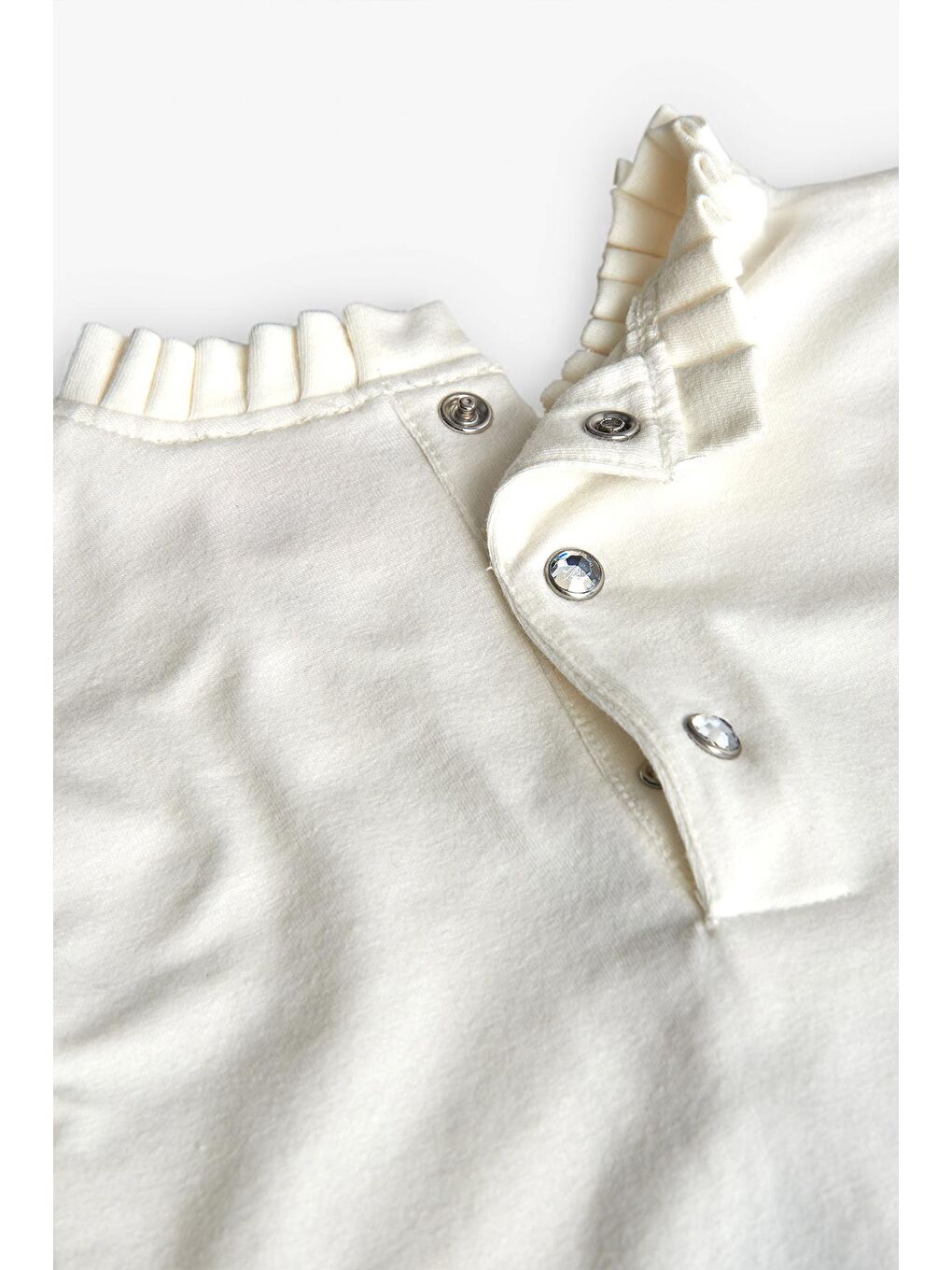 Ekru Kız Çocuk Hayvanlar Baskılı Bluz-4