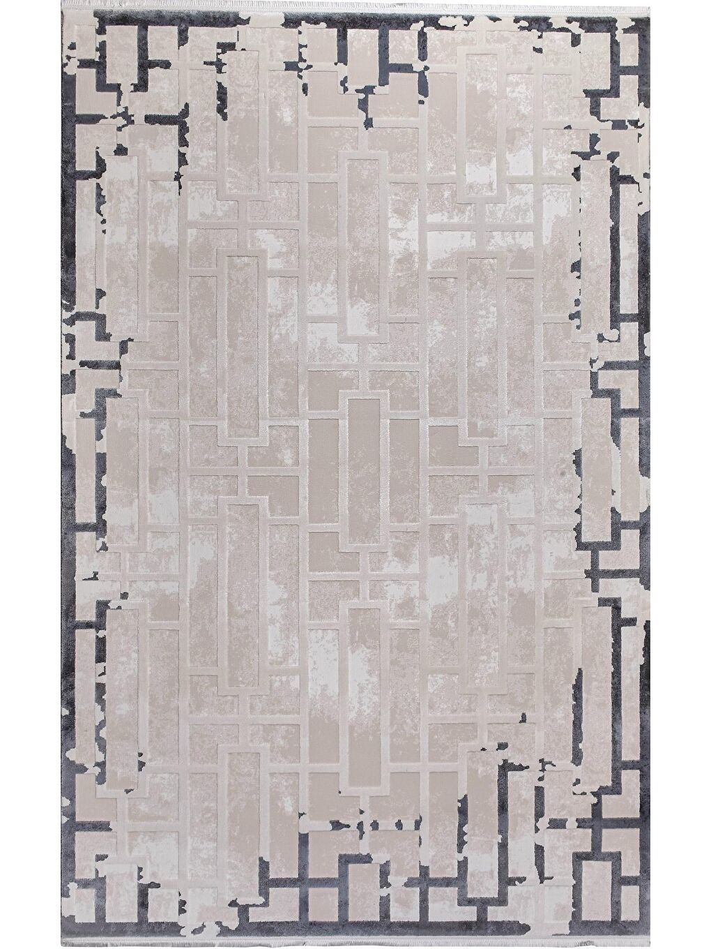 Gri Konfor Diva 9560 Akrilik Dokuma Halı-200x290-2