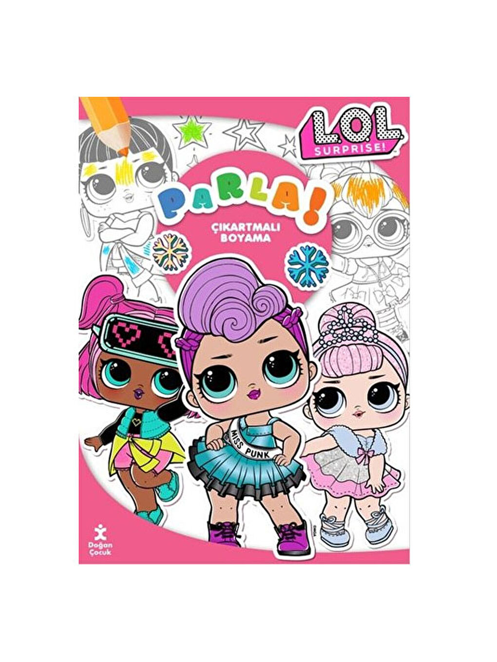 L.O.L. Surprise! Parla Çıkartmalı Boyama