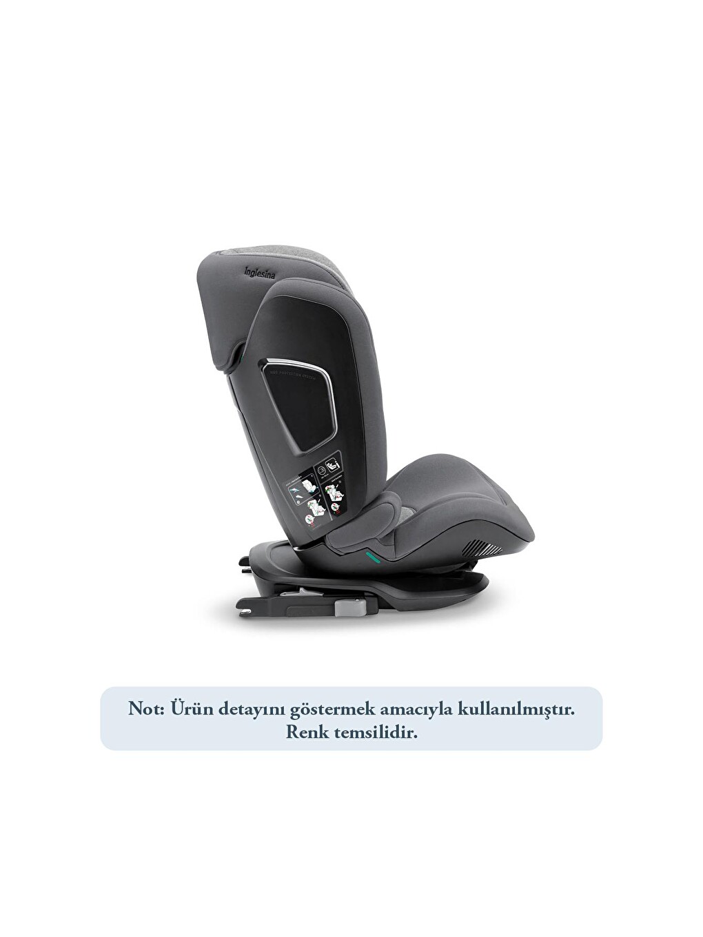 Cartesio İ-size Isofix Oto Koltuğu 100-150 Cm (3-12 Yaş) 7 Kademe Baş Desteği-5