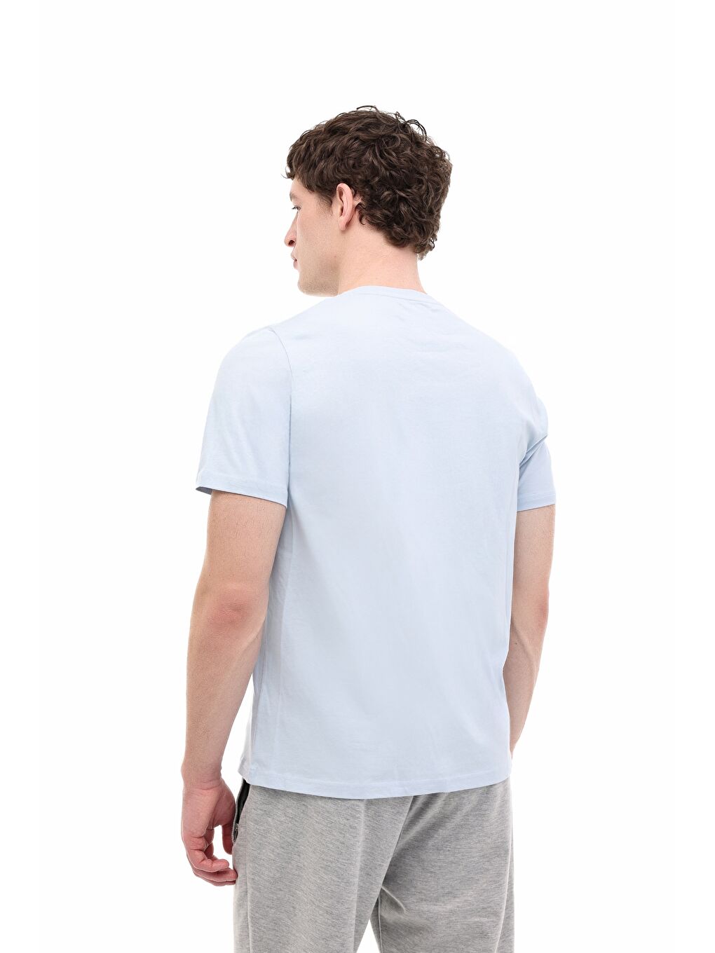 ML OKINA 11ID1-104 6FX Mavi Erkek Kısa Kol T-Shirt-1