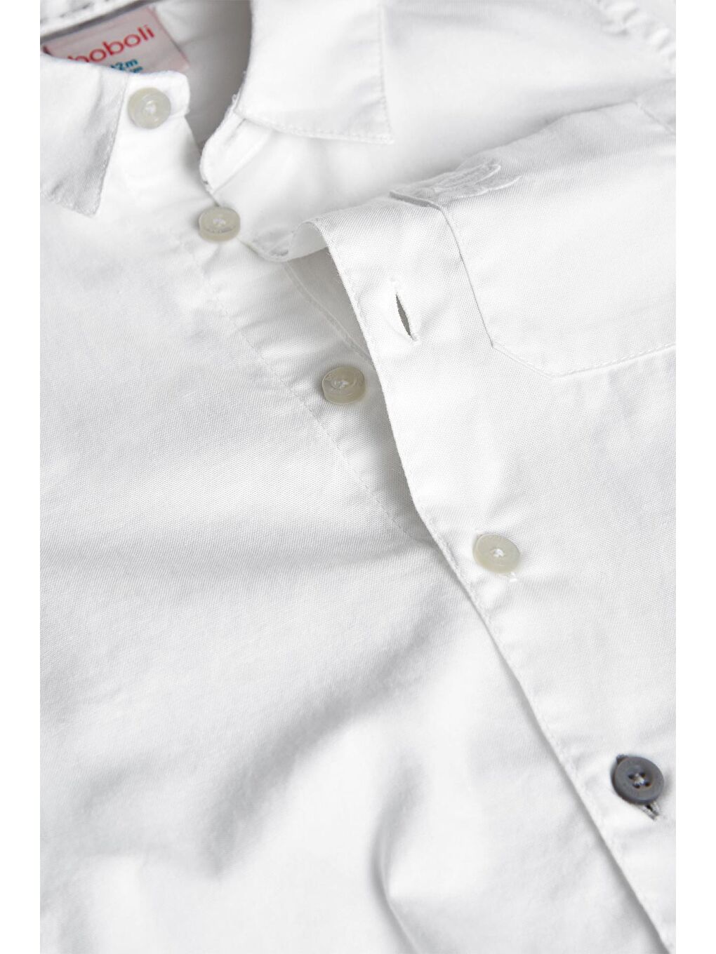 Beyaz Erkek Çocuk Gömlek-3