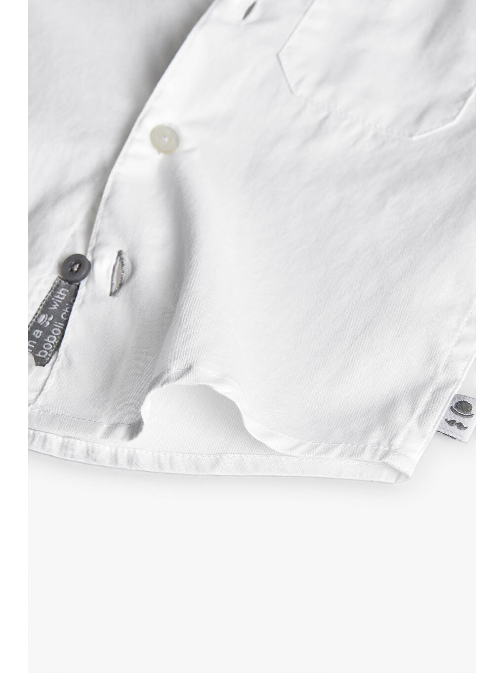 Beyaz Erkek Çocuk Gömlek-4