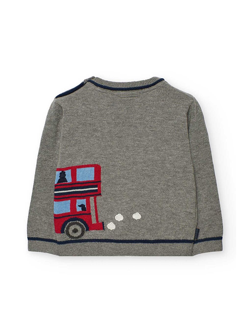 Gri Erkek Çocuk Kazak-1