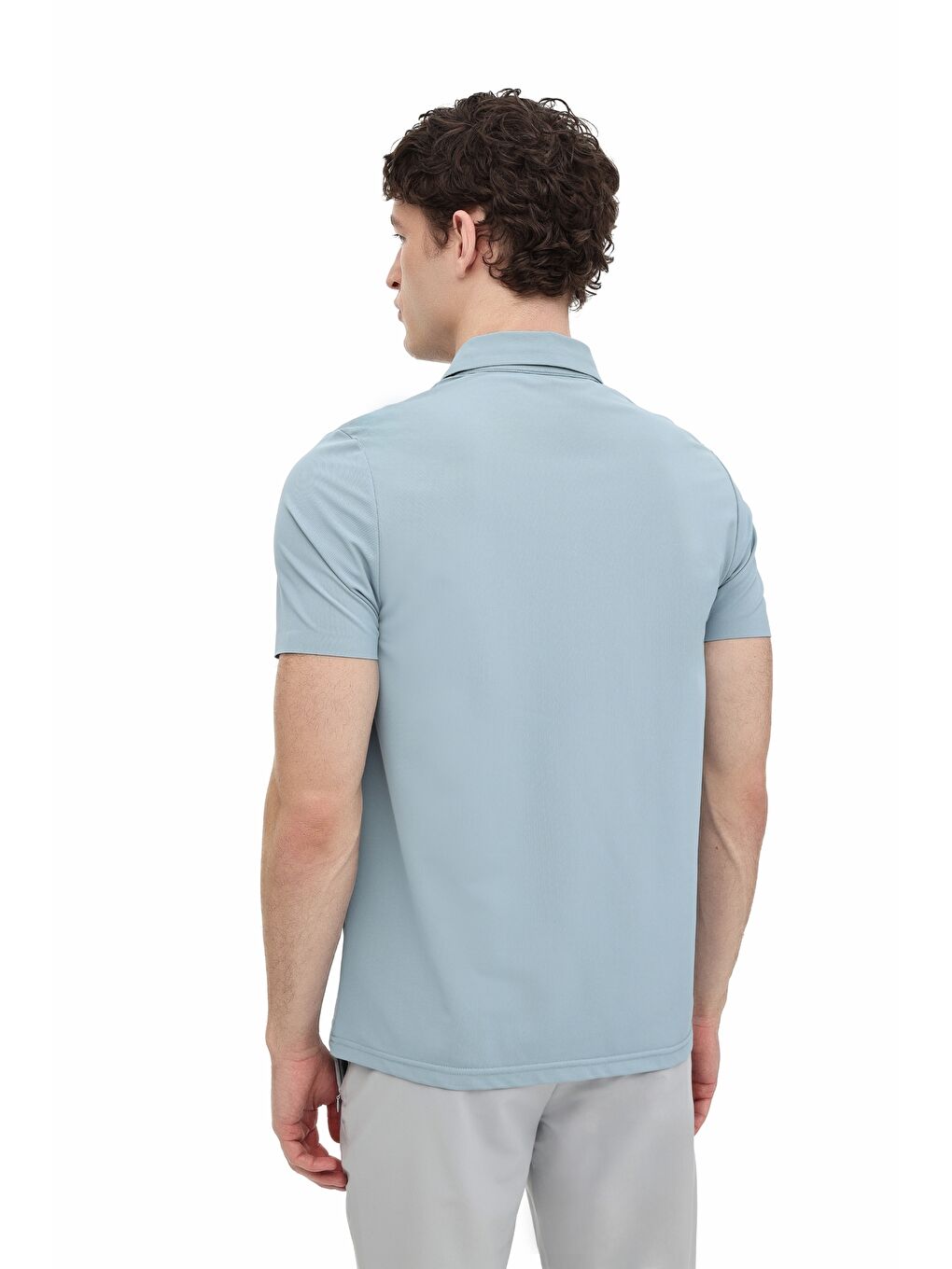 Yeşil MB GIRT 12P23001 6FX Mint Erkek Kısa Kol T-Shirt-1