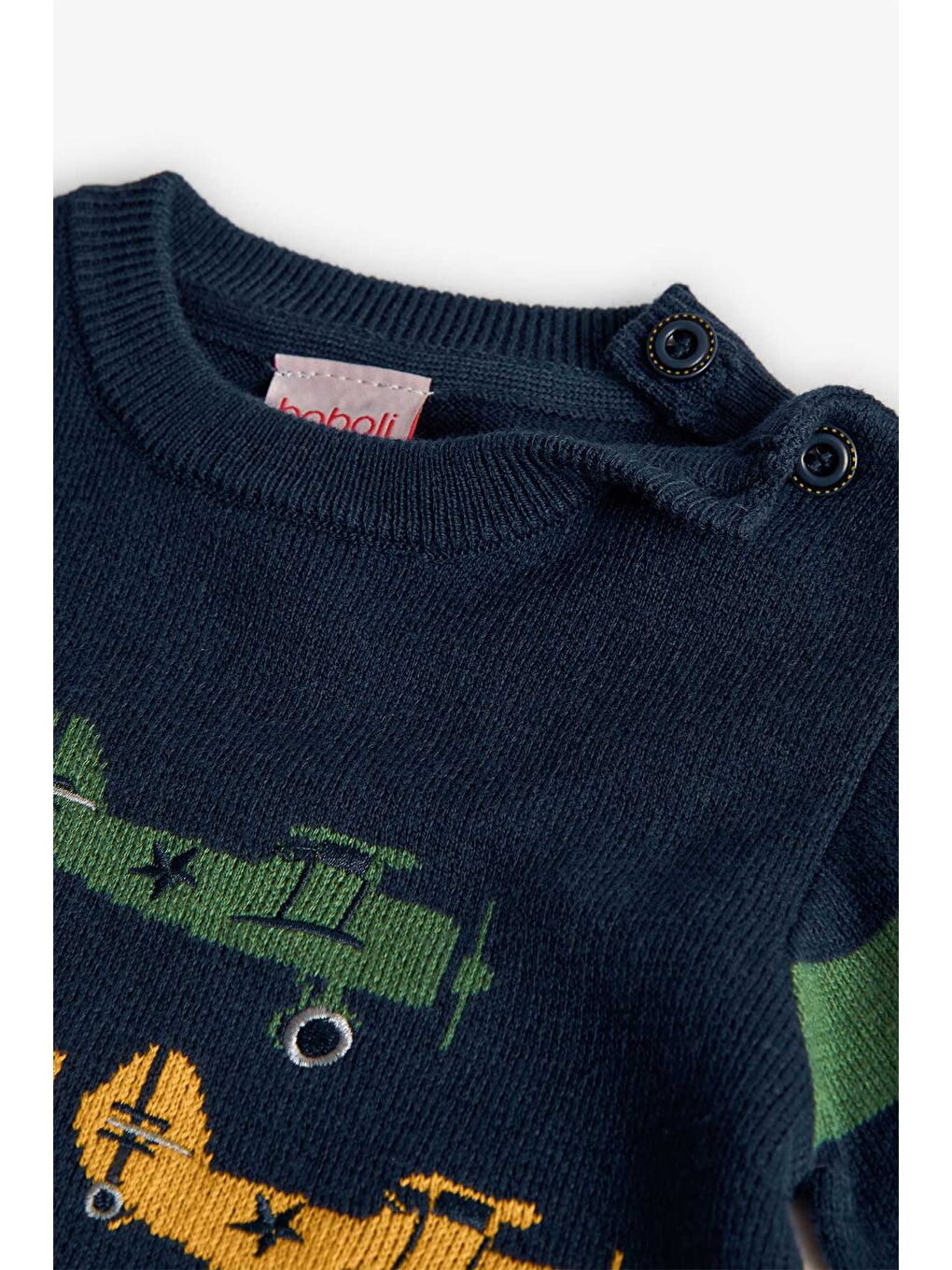 Lacivert Erkek Çocuk Kazak-2