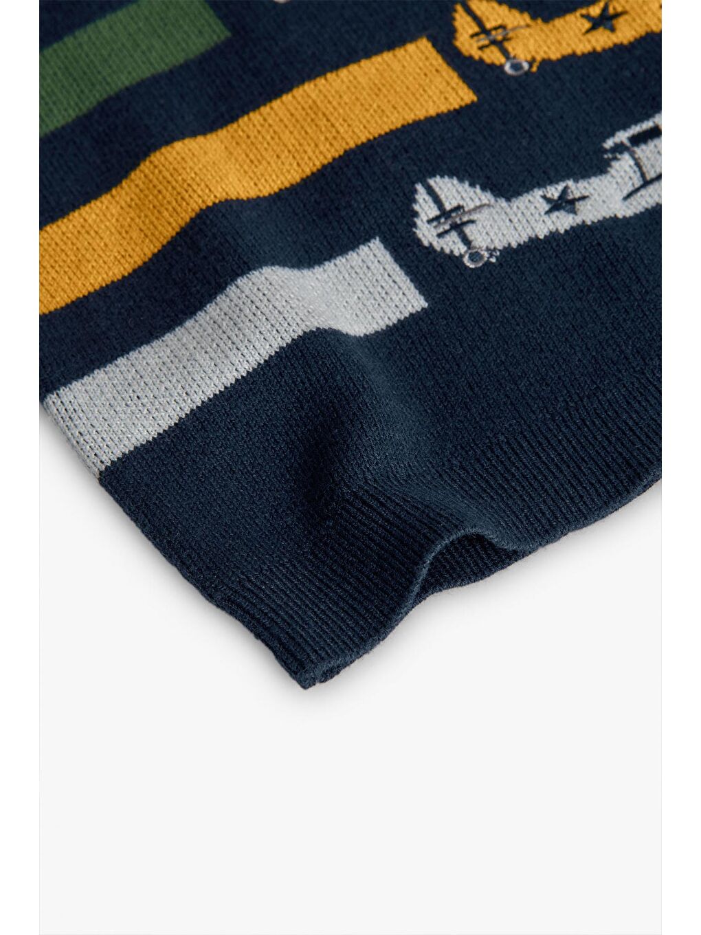 Lacivert Erkek Çocuk Kazak-3