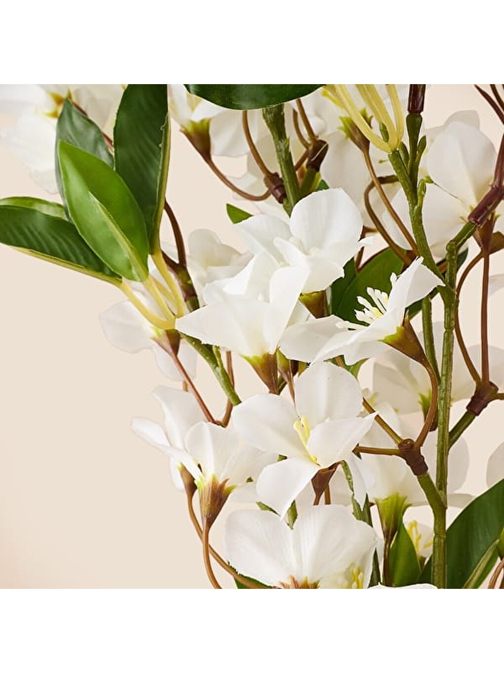 Deco Bahar Dalı Yapay Dal Çiçek - Beyaz - 105 cm-1