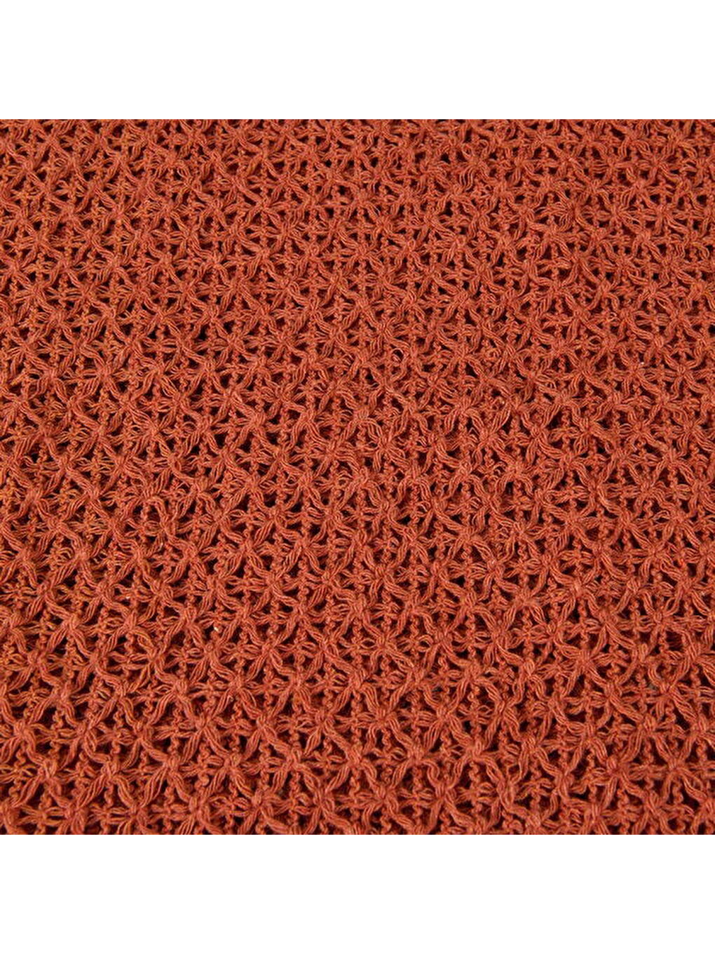 Kahverengi Soft Santa Runner - Kiremit - 35x145 cm-1