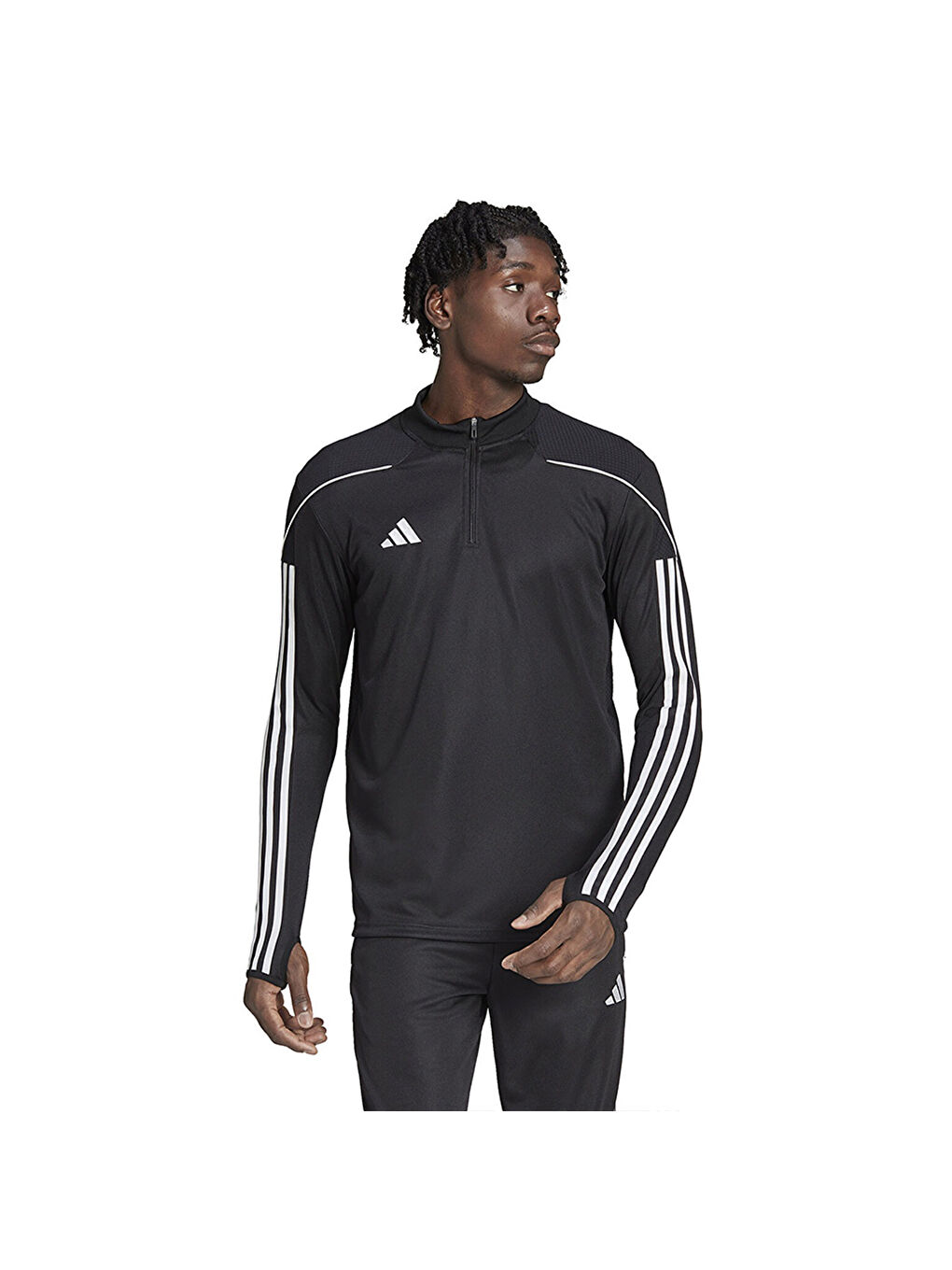 Tiro 23 League Training Erkek Siyah Dik Yaka Ceket