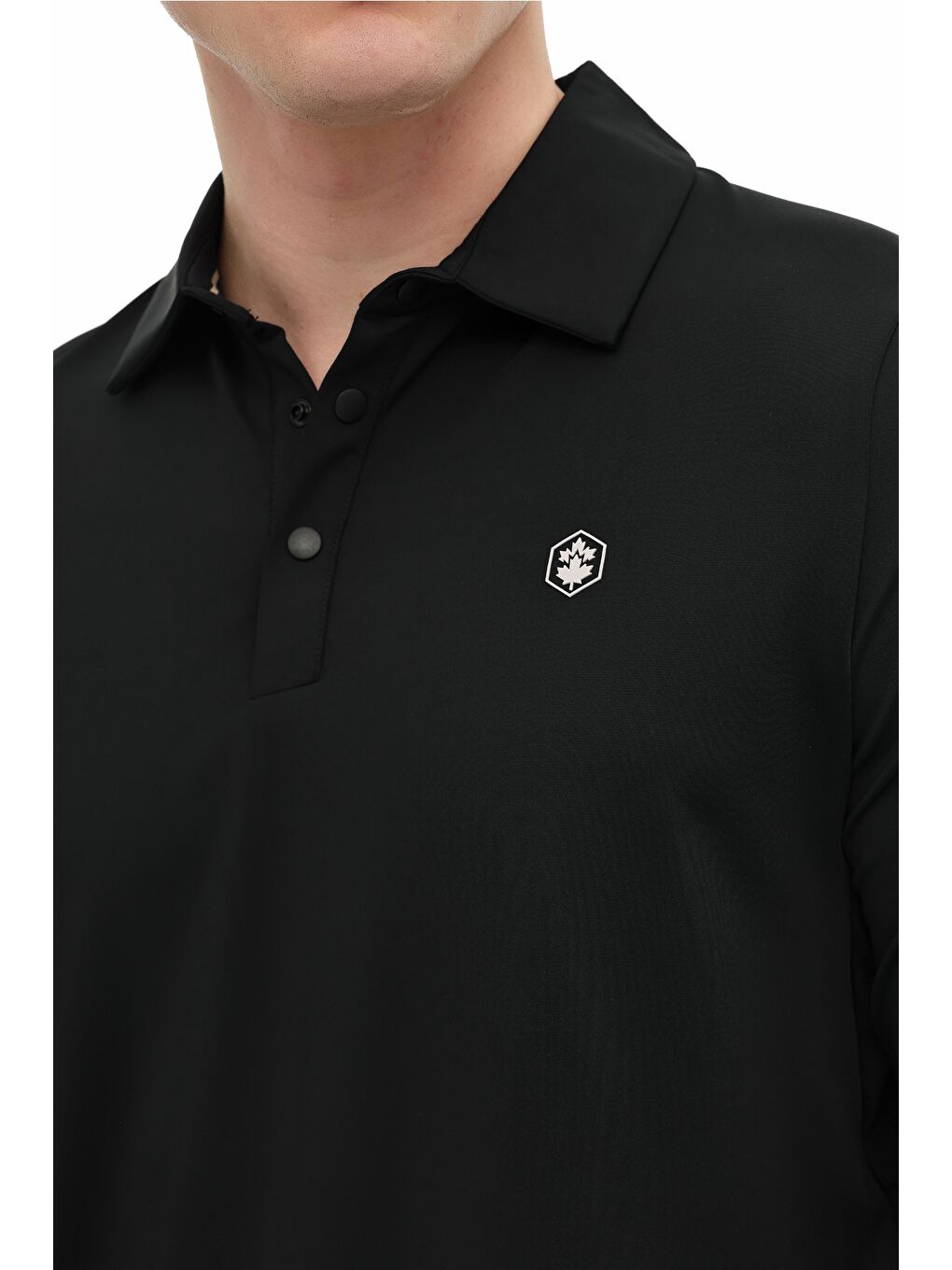 ML TIGER 15ELG1-12 6FX Siyah Erkek Uzun Kol T-Shirt-3