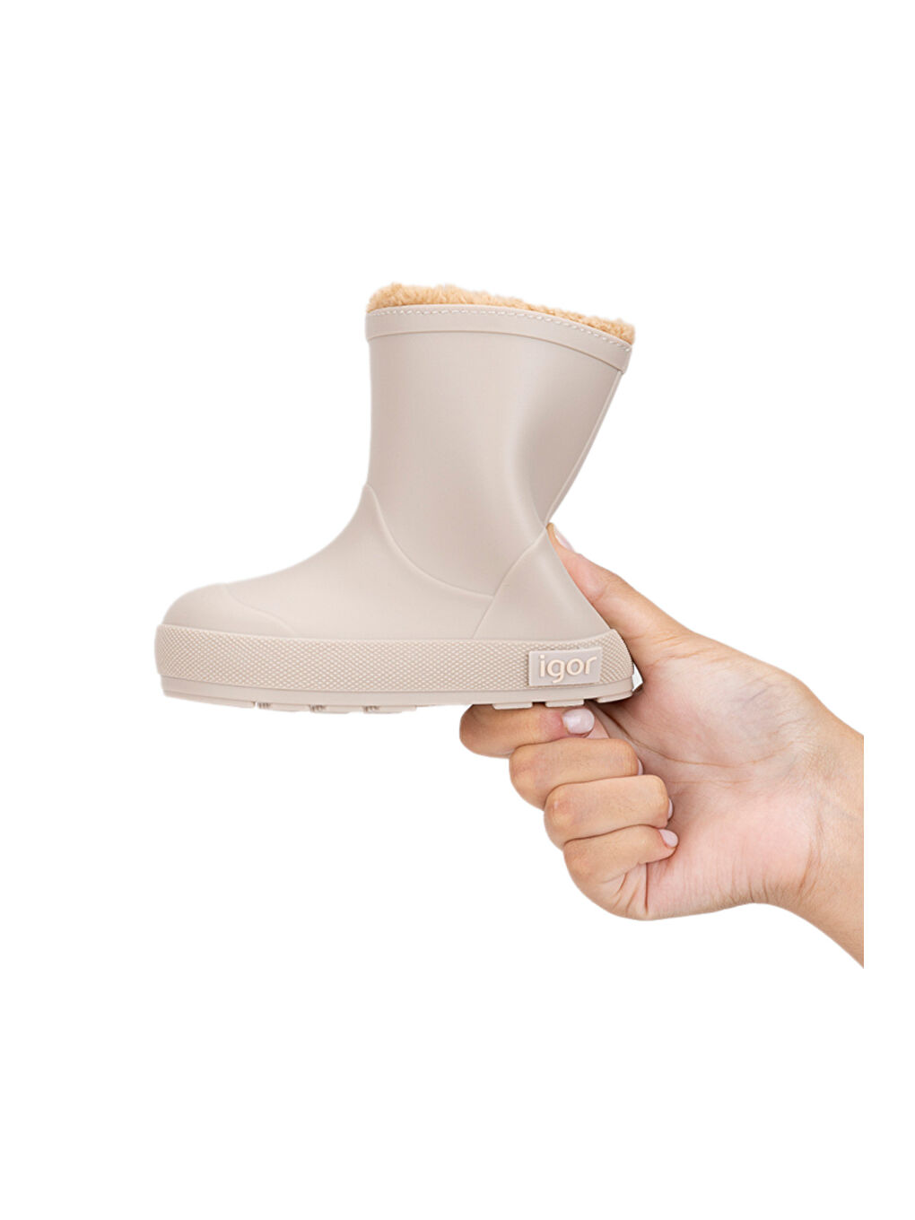 W10306 YOGI BORREGUITO Bej Kız Çocuk Yağmur Çizmesi-5