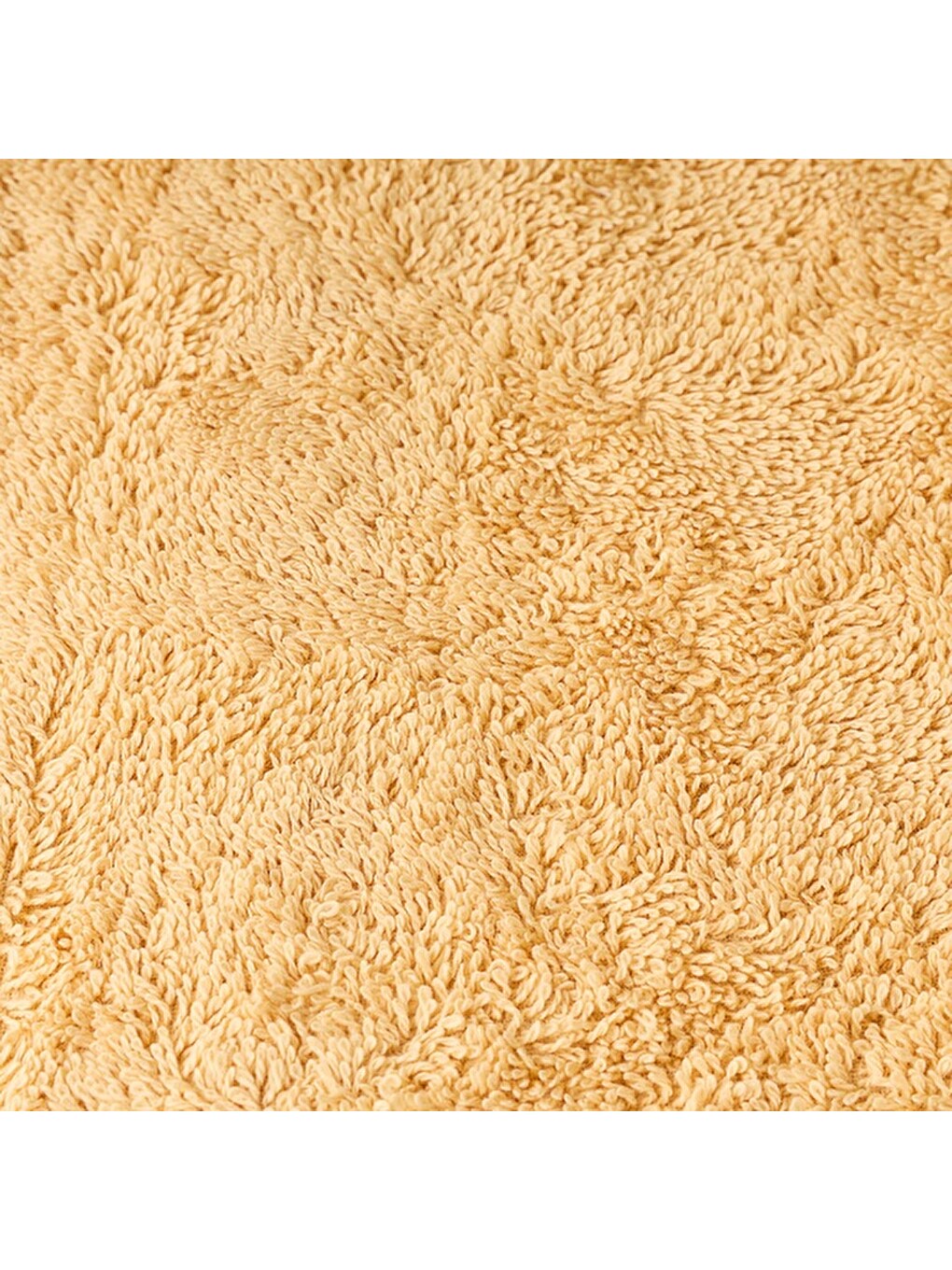 Kahverengi Soft Linen Yüz Havlusu - Hardal - 50x90 cm-2