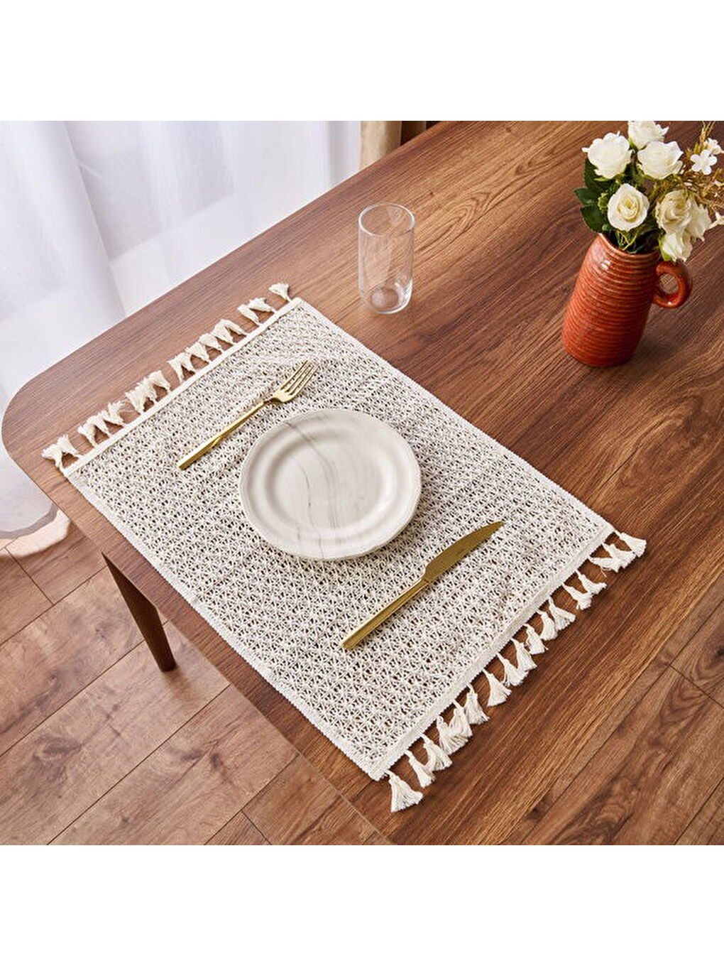 Evidea Soft Santa 2'li Amerikan Servis - Beyaz - 30x55 cm