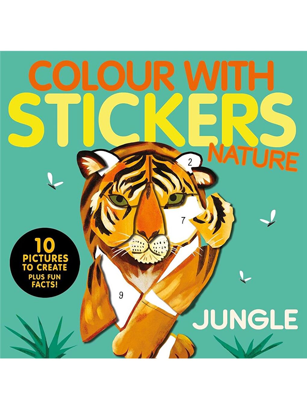 Colour with Stickers: Jungle