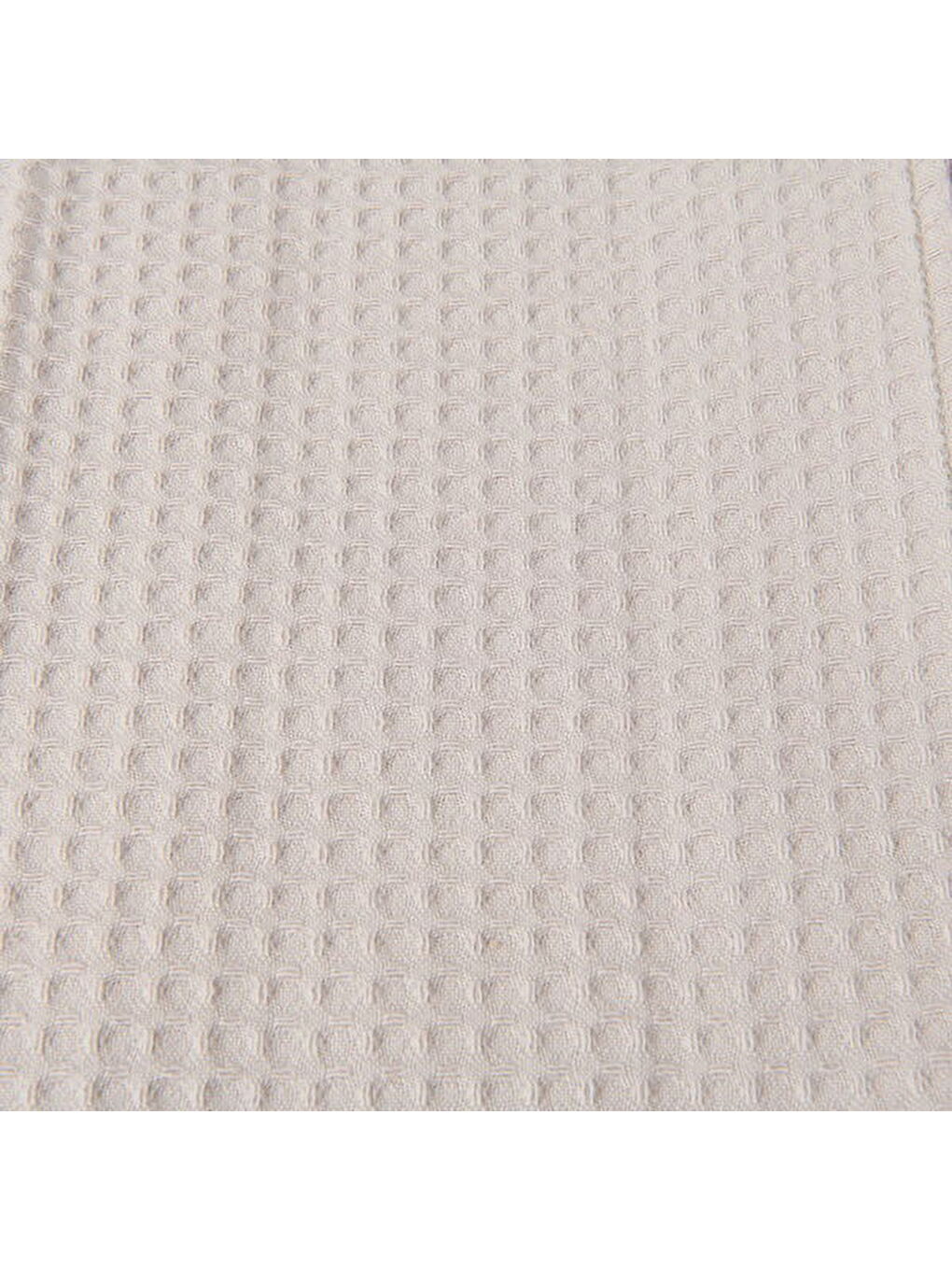 Soft Waffle 2'li Havlu Seti - Gri - 60x110 cm + 40x60 cm-2