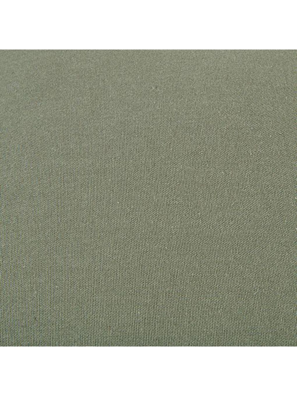 Soft Fırfırlı Kırlent - Haki - 40x40 cm-2