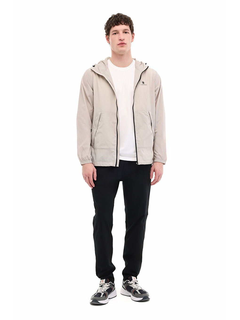 Gri ML KEYS 64NS285 6FX Taş Rengi Erkek Ceket-2