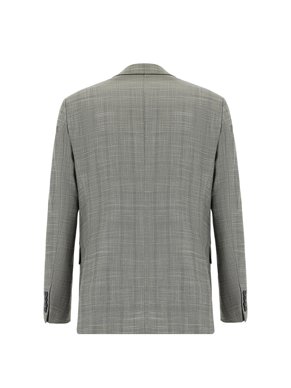 Yeşil Klasik Ekose Takım Elbise-2