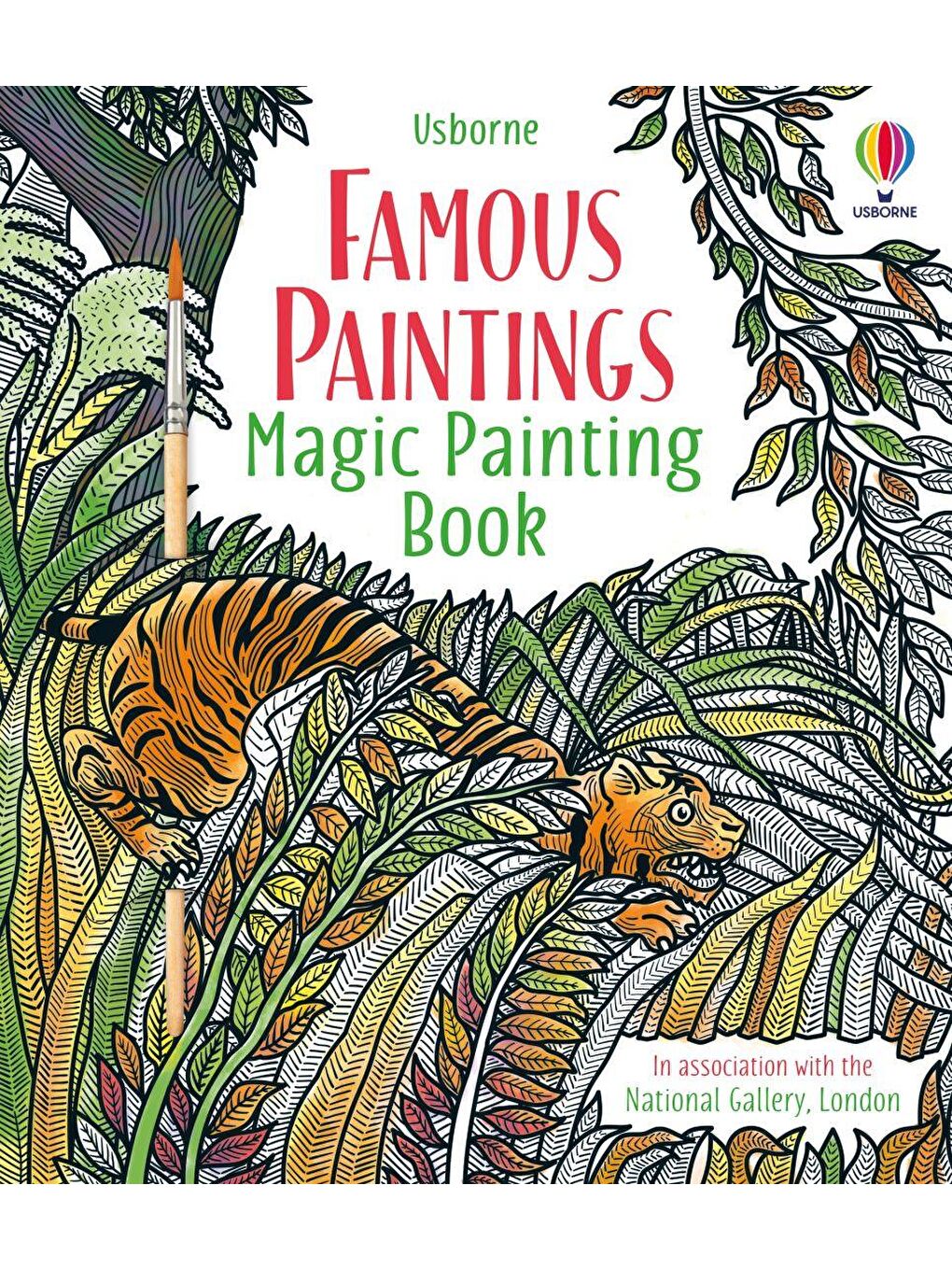 Magic Painting Books: Famous Paintings