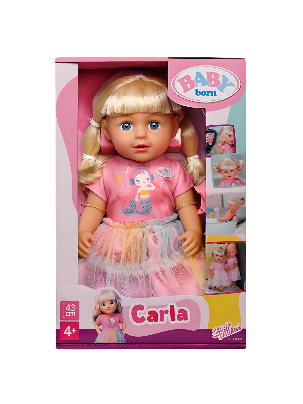 43cm Carla Kız Kardeş Bebeği