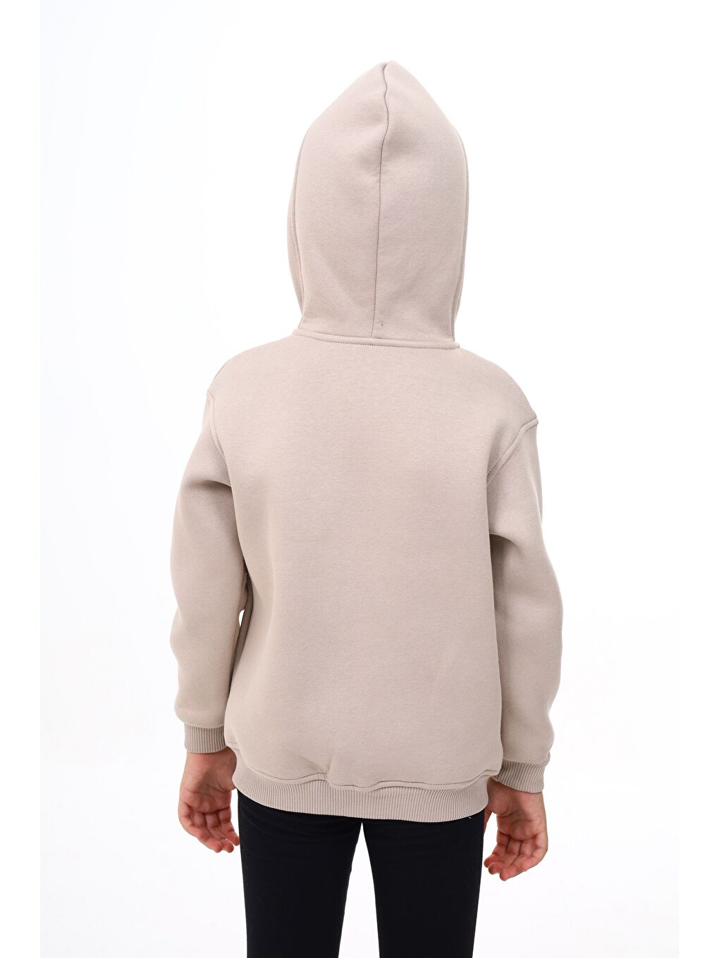 Toontoykids Bej Kız Çocuk Nakışlı Fermuarlı Sweatshirt - 3