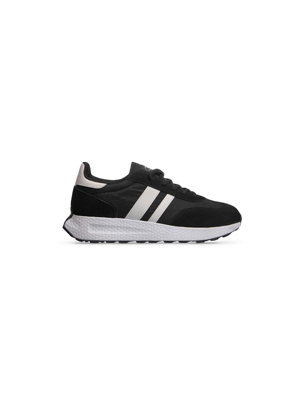 M.P Erkek Konforlu Siyah-Beyaz Sneaker