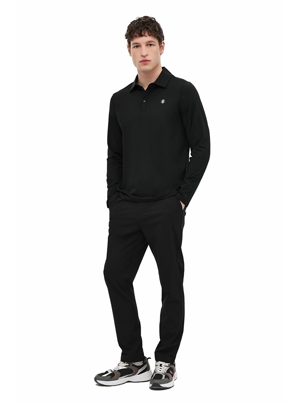 ML ALFONS 23ELG-501 6FX Siyah Erkek Pantolon-2