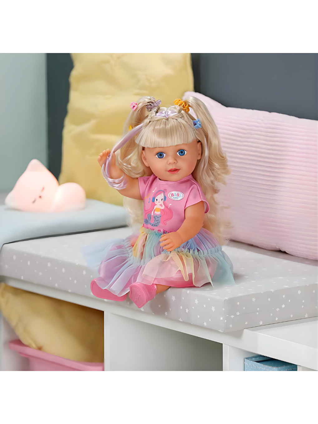 43cm Carla Kız Kardeş Bebeği-3