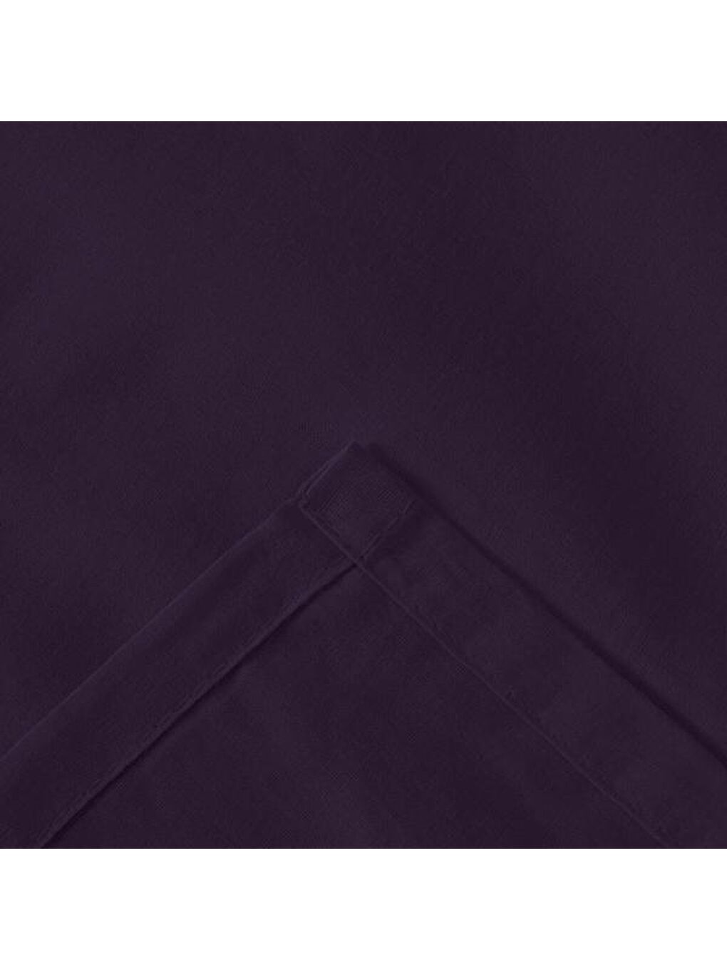 Soft Çift Kişilik Düz Kenar Çarşaf - Mor - 260x270 cm-1