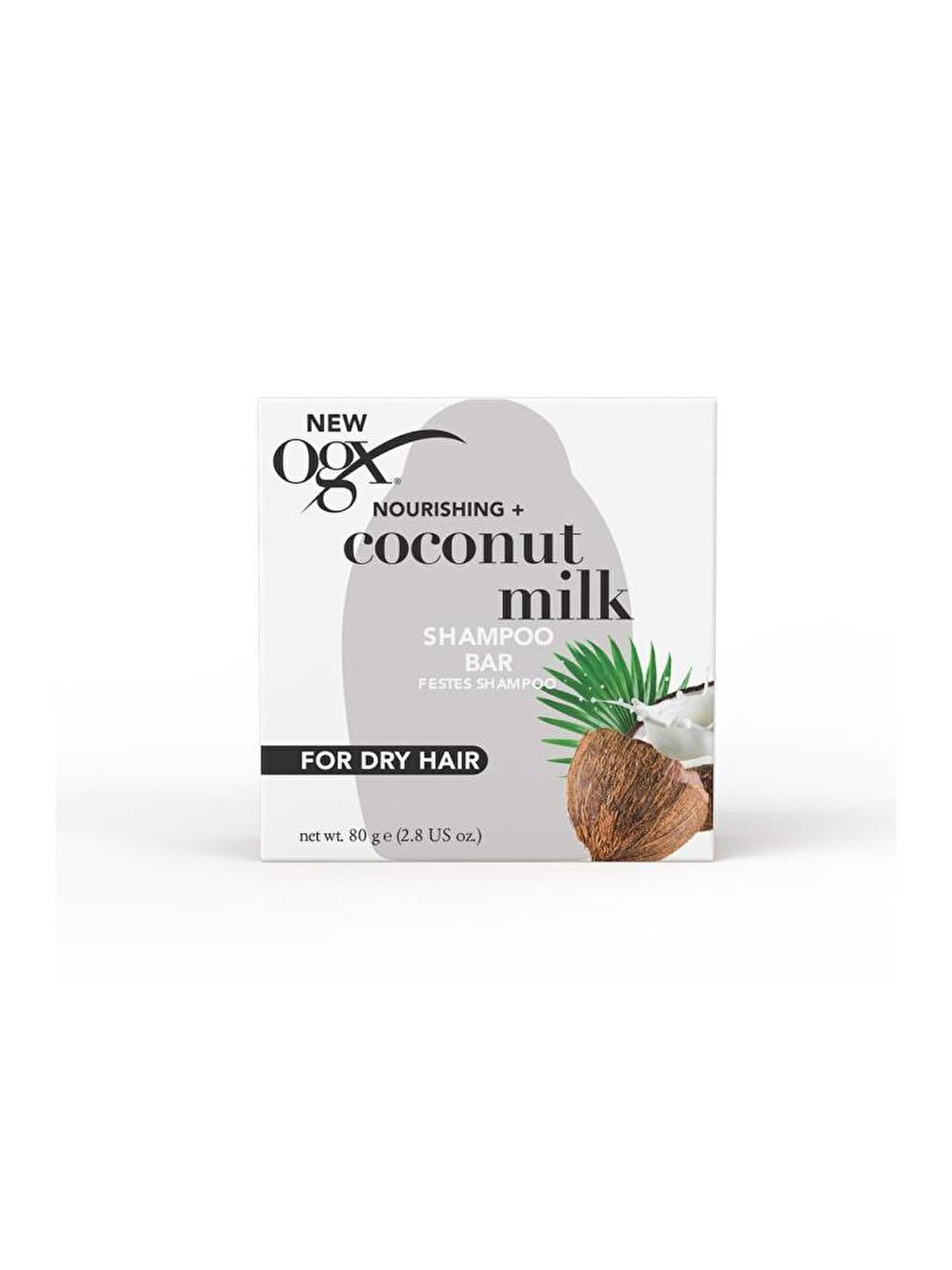 OGX Renksiz Coconut Milk Katı Şampuan 80g - 1