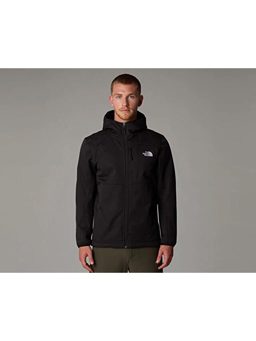 M Quest Hooded Softshell Erkek Outdoor Ceketi Nf0a3yfp4h01 Siyah-3