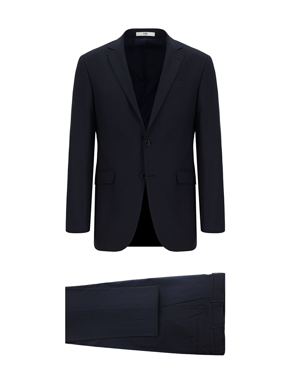 Lacivert Relaxed Fit Rahat Kesim Klasik Takım Elbise