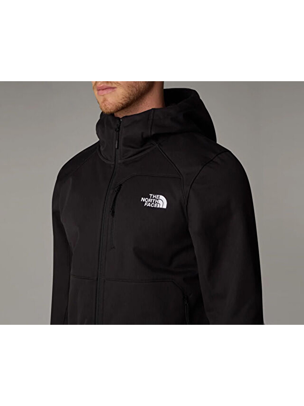 M Quest Hooded Softshell Erkek Outdoor Ceketi Nf0a3yfp4h01 Siyah-6
