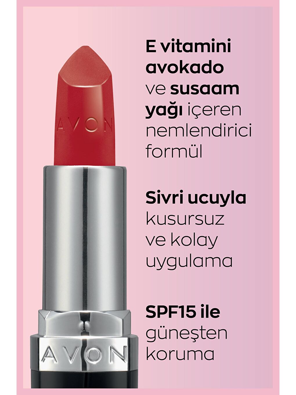 AVON Ultra Kremsi Ruj Red 2000 - 2