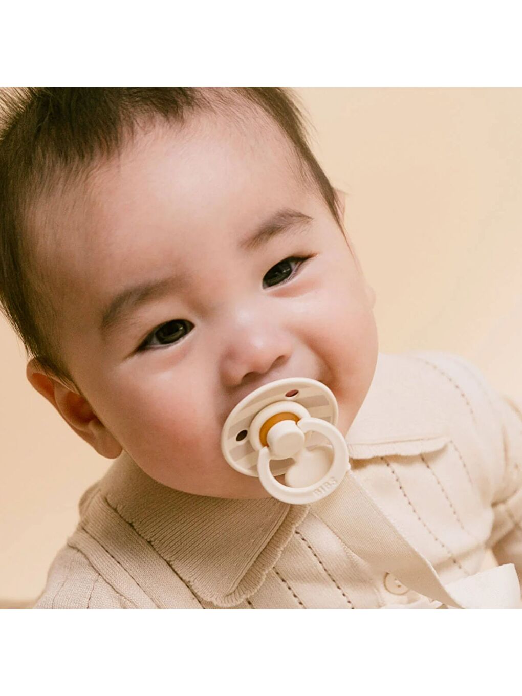 Colour Kauçuk Emzik Askılı Hediye Set Ivory-3