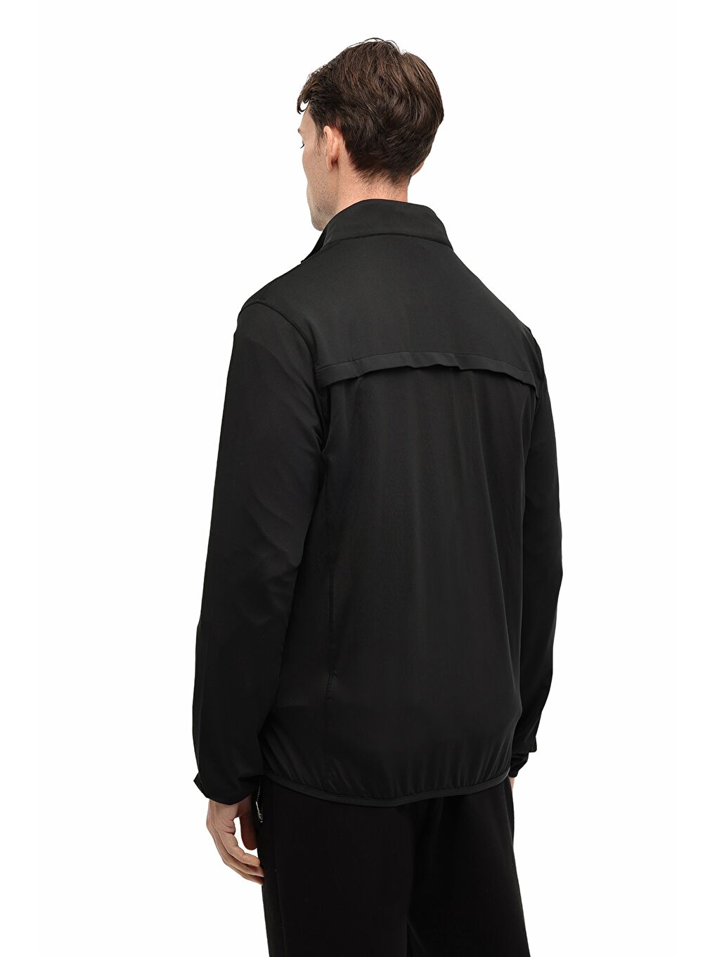 MB BRUSFZ 18P-003 6FX Siyah Erkek Eşofman Üstü-1