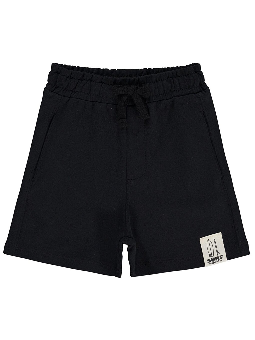 Boys Basic Surf Etiketli 2-5 Yaş Kapri - Siyah