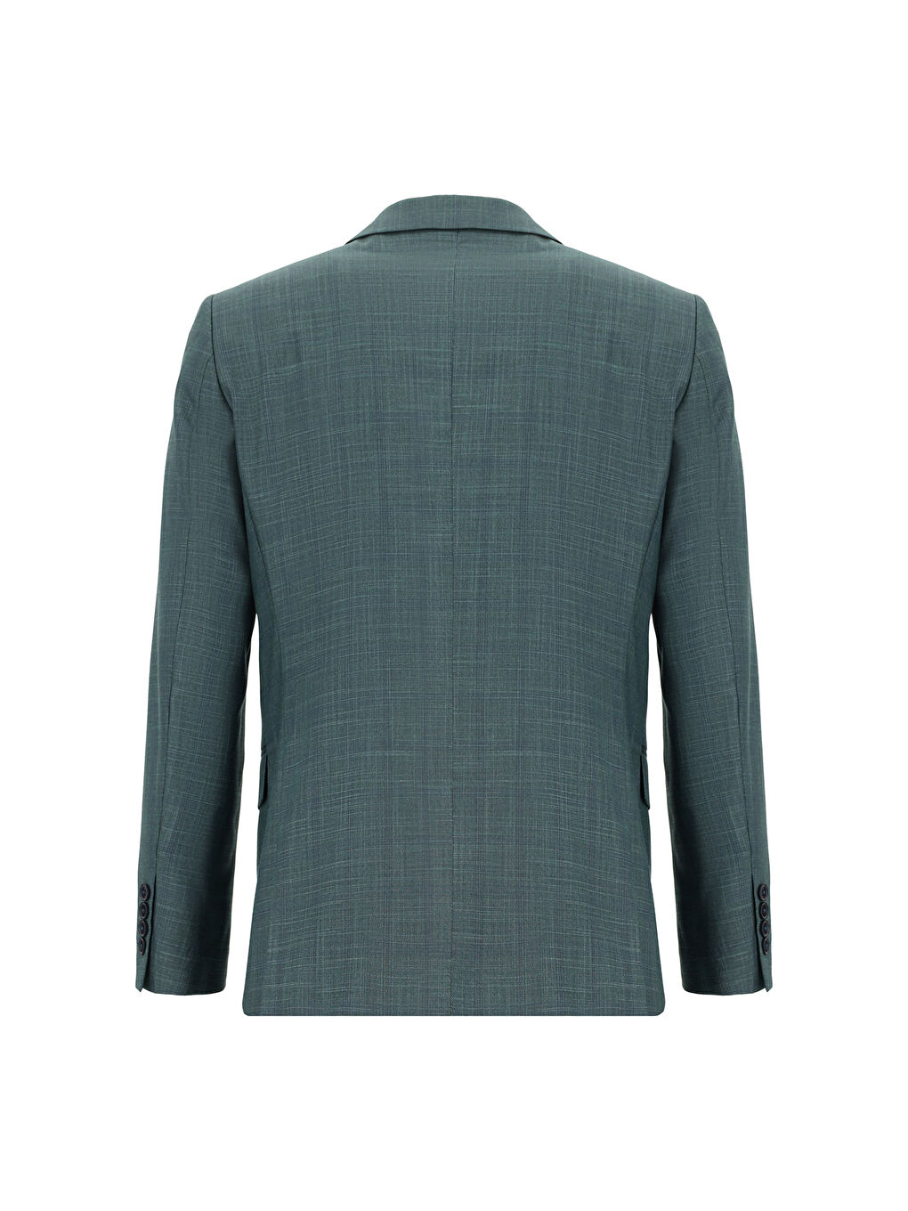 Yeşil Klasik Ekose Takım Elbise-2