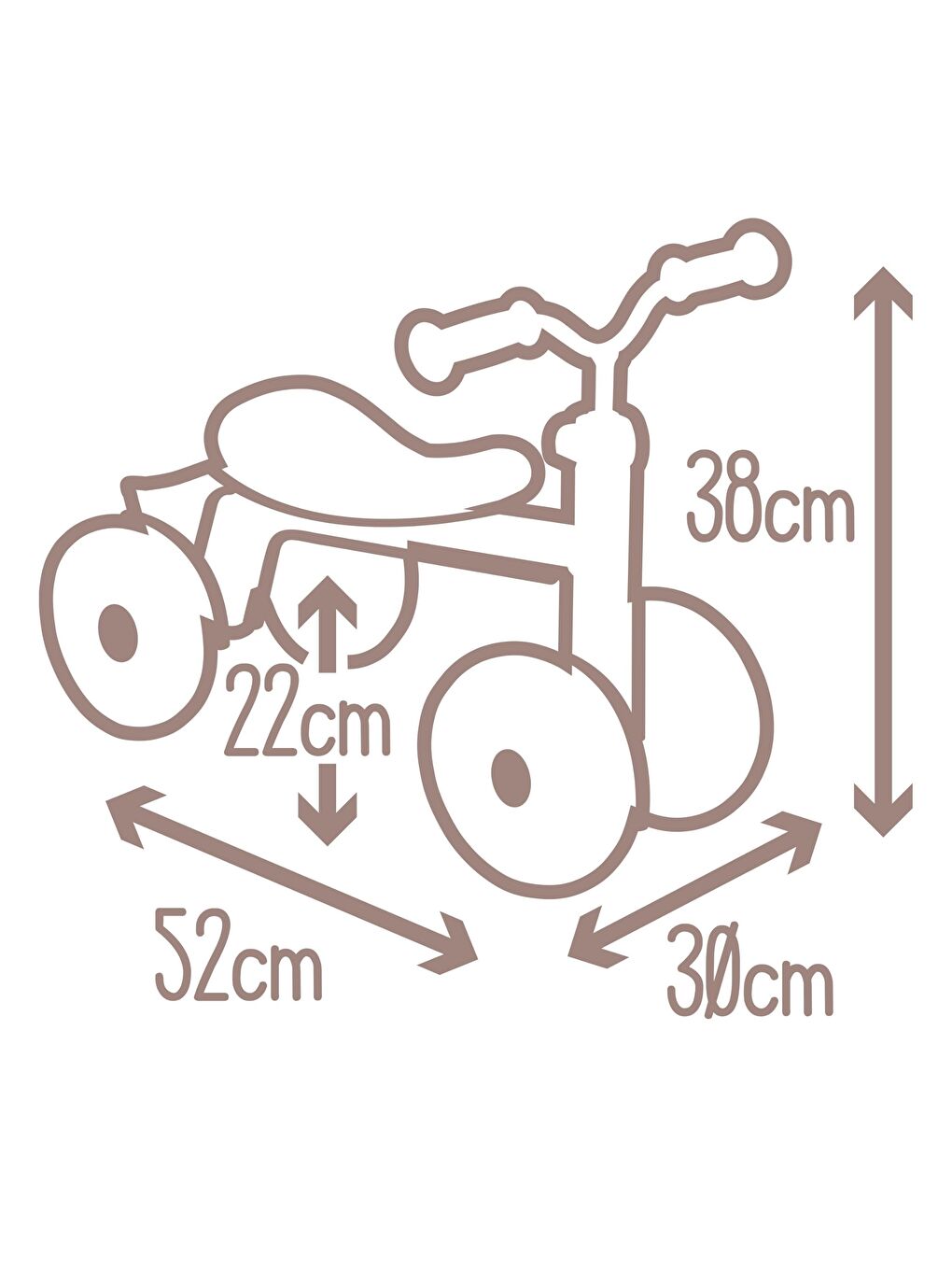 Rookie 4 Tekerlekli Bisiklet Pembe-5