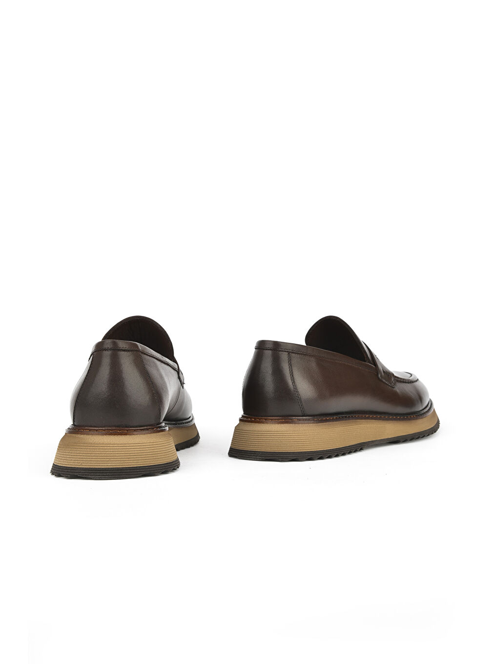 Kahverengi Erkek Hakiki Deri Ayakkabı 1431028Z4030 Kahve-2