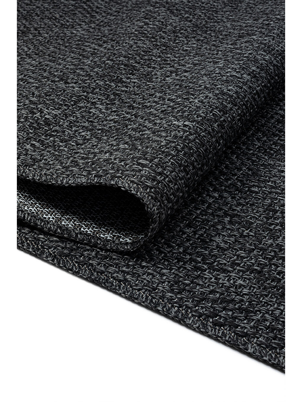 Konfor Halı Antrasit Rusticana 3105 Naturel Jüt Halı Modern Örme Kilim-120x180 - 2
