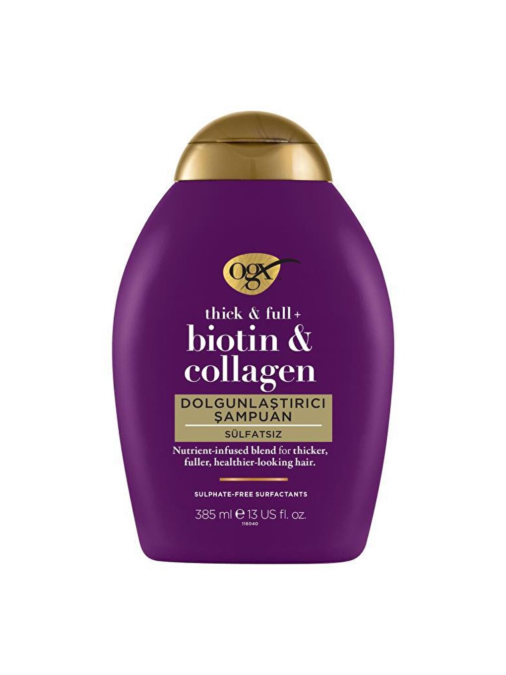 OGX Renksiz Dolgunlaştırıcı Biotin & Kolajen Sülfatsız Bakım Kremi 385 ml - 1