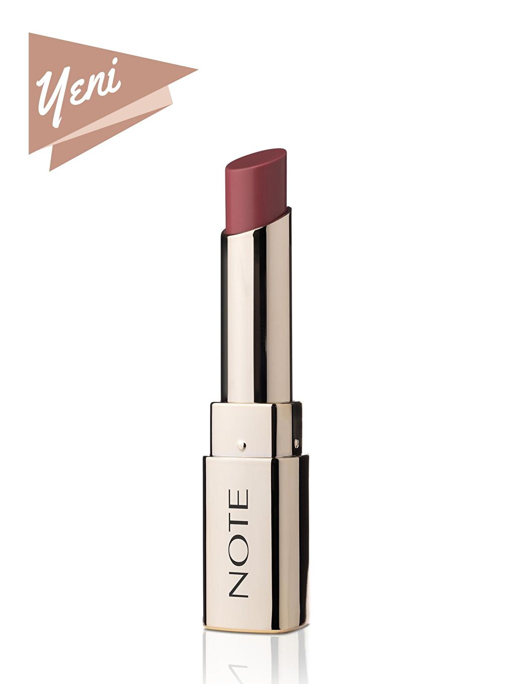 Note Cosmetique Pembe Note Iconic Sheer Lipstick Nemlendirici Parlak Ruj 204 Ruler - Pembe