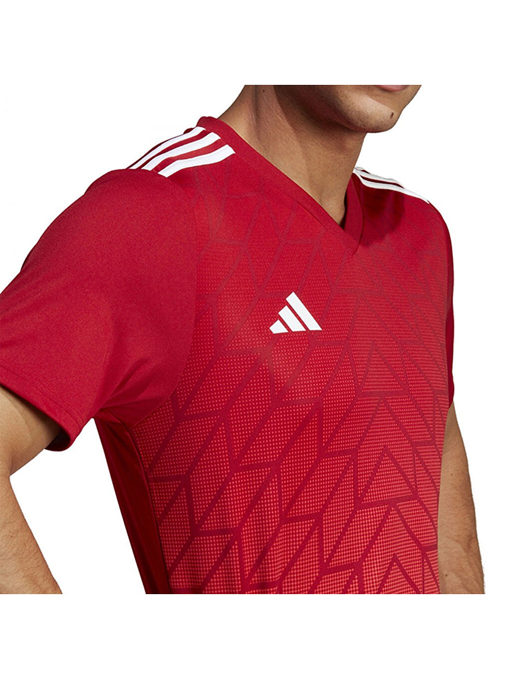 Team Icon 23 Erkek Kırmızı V Yaka Forma-1