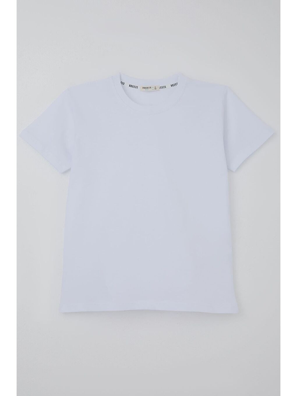 Erkek Çocuk Tişört Basic Beyaz (9-14 Yaş)