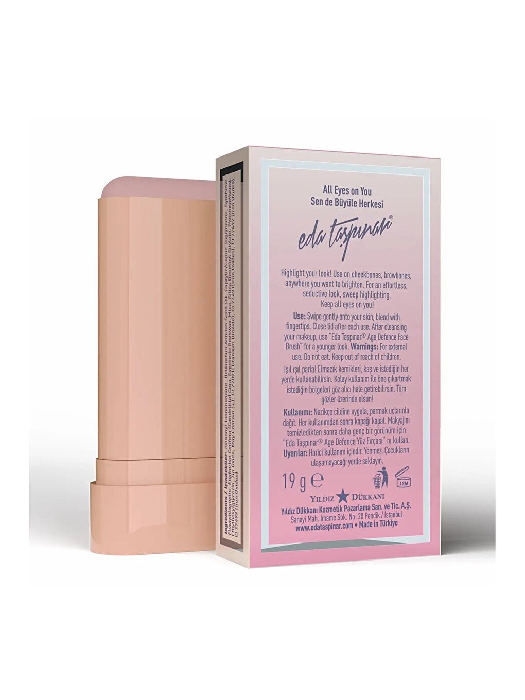 Cream Stick Highlighter Pink Panter (EGY0072)-1