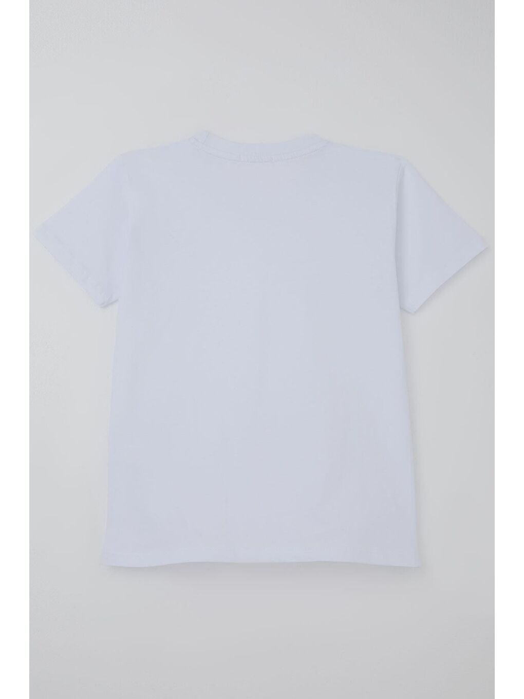 Erkek Çocuk Tişört Basic Beyaz (9-14 Yaş)-1