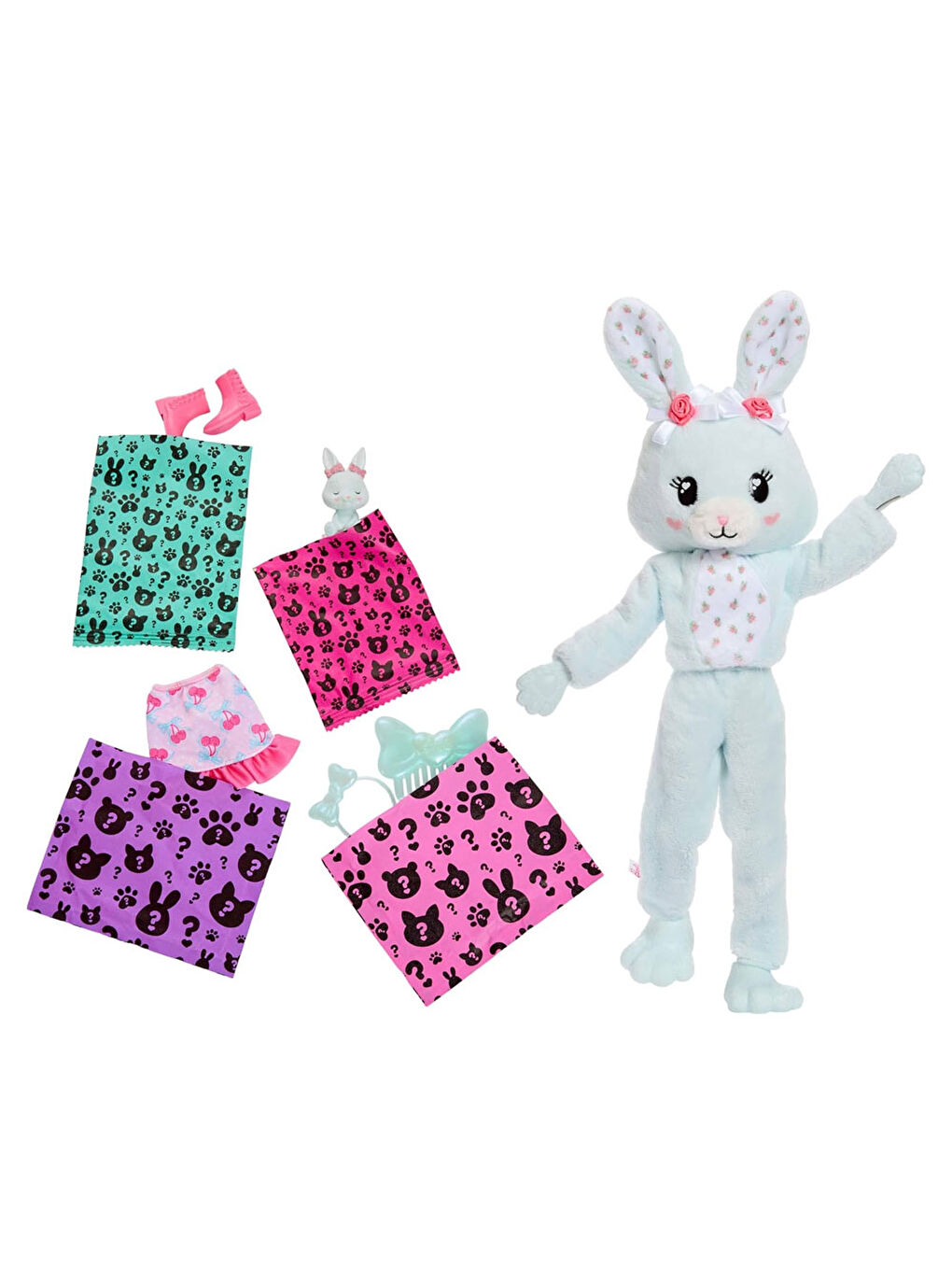 Barbie Cutie Reveal Care Bear Serisi Bebek 2. Seri JFV59-JJP65-2