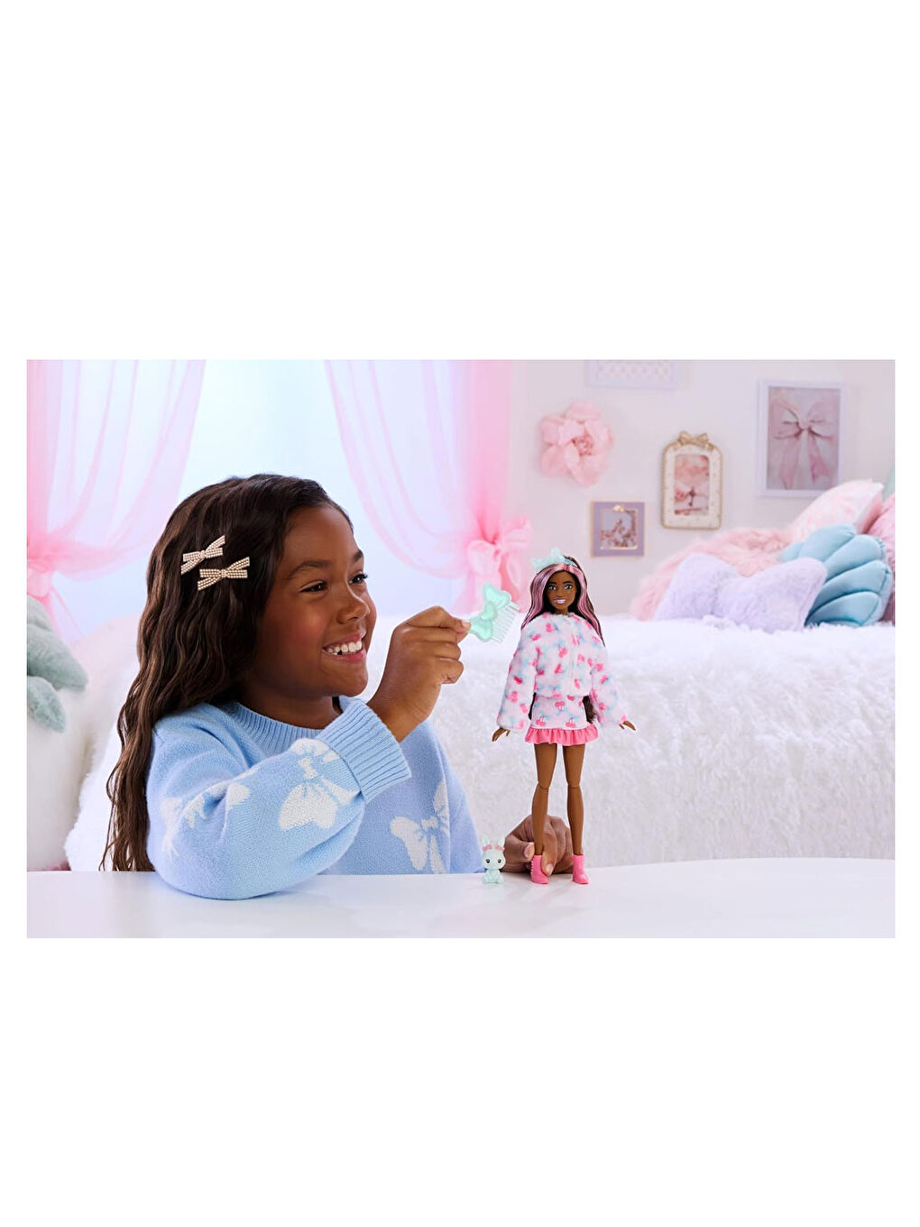 Barbie Cutie Reveal Care Bear Serisi Bebek 2. Seri JFV59-JJP65-4